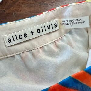 Alice + Olivia Multicolor Fabric
